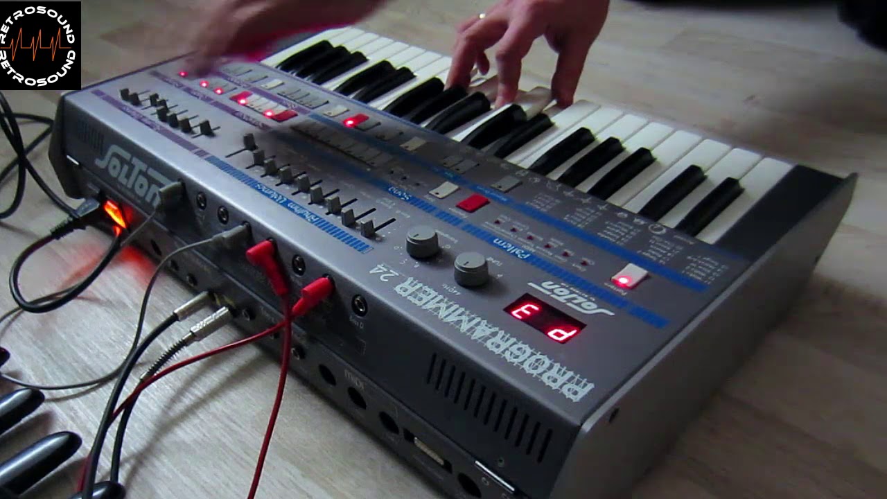 Solton Ketron Programmer 24 - Synthesizer (1985) 80s italo disco machine 