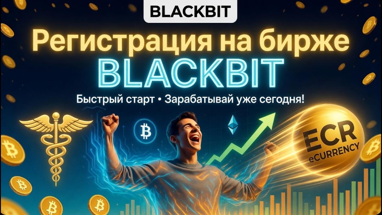 BLACKBIT биржа регистрация за 5 минут / BLACKBIT Exchange Registration in 5 minutes