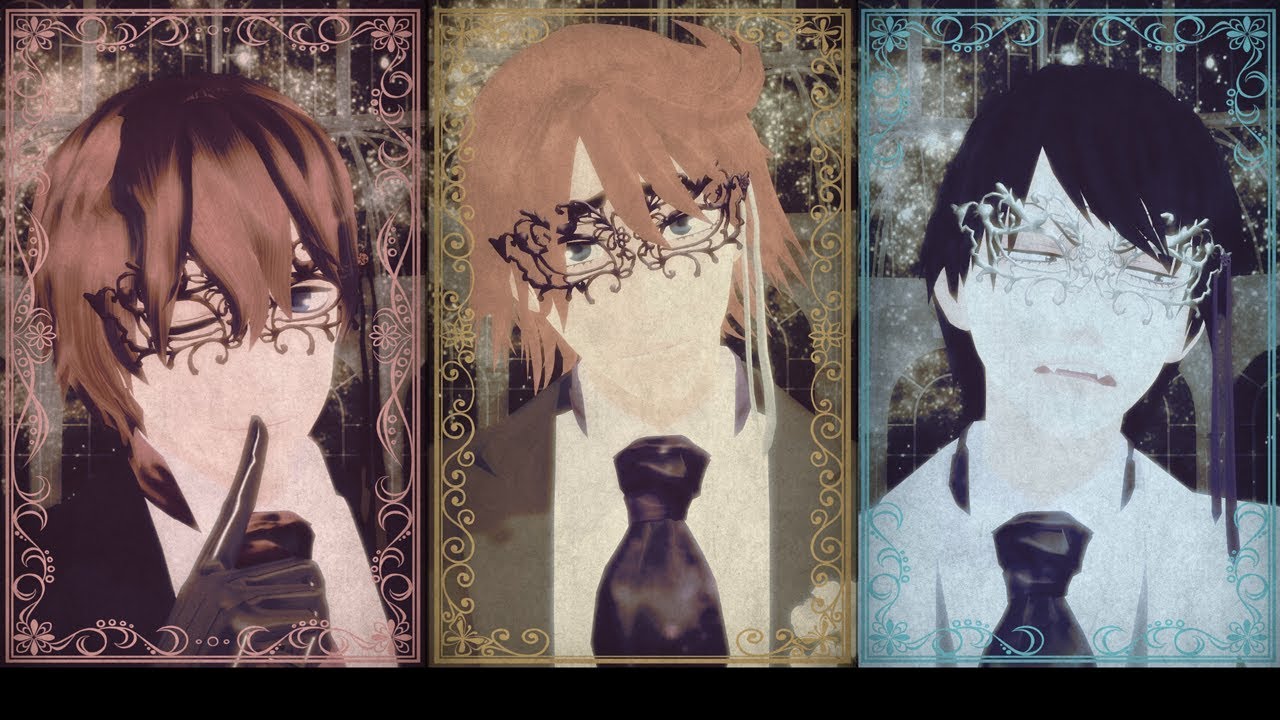 【ペダルMMD】新開・荒北・葦木場でライアーダンス（Liar Dance）