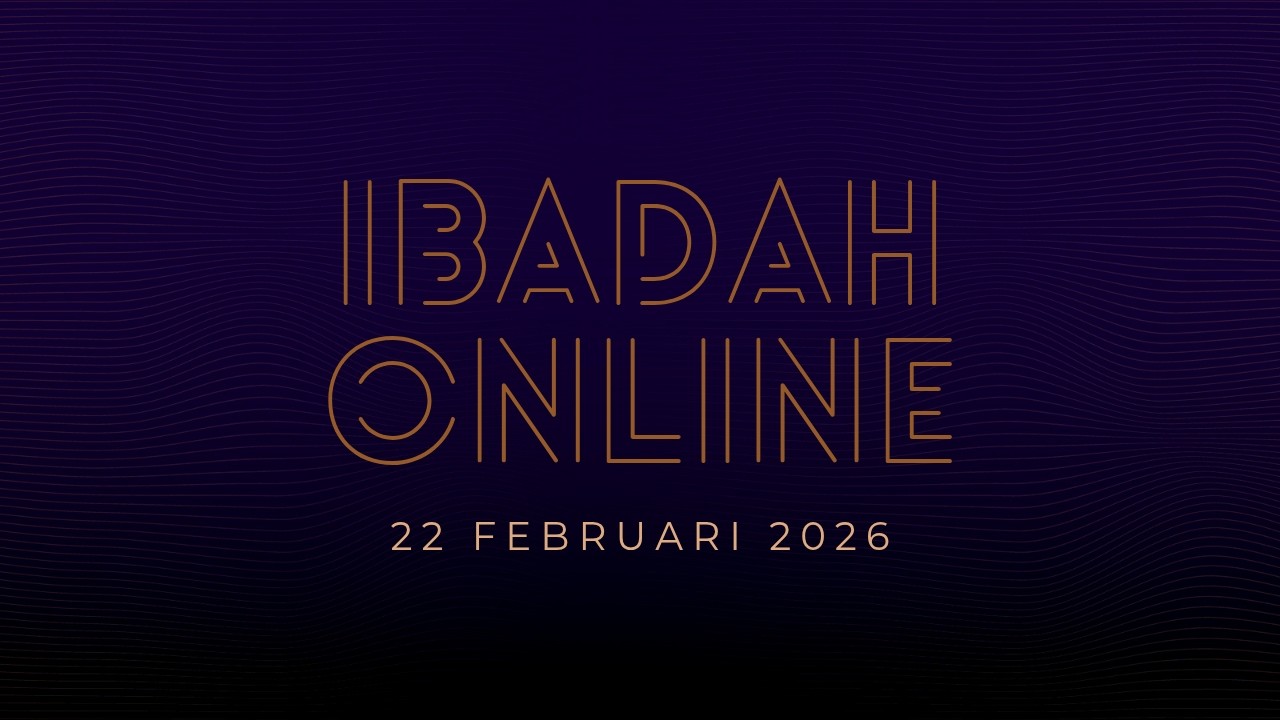 Ibadah Online GTPJ Bahasa Church | 22 Februari 2026