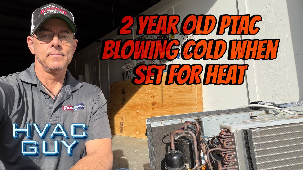 Finding Out Exactly Why Amana Ptac Was Blowing Cold in Heat Mode!