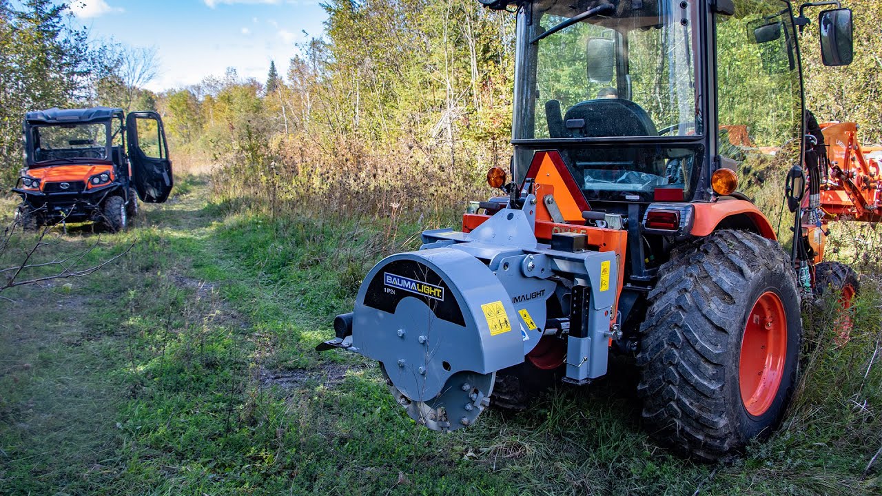 Baumalight 1P24 Three Point Stump Grinder!