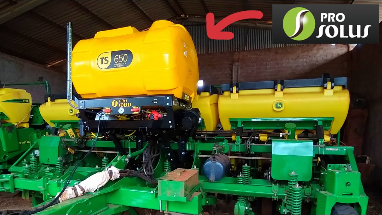 INSTALANDO TANQUE DE INOCULADOR DE SULCO PRO SOLUS // NAS PLANTADEIRA 💪🏽💚💥!!