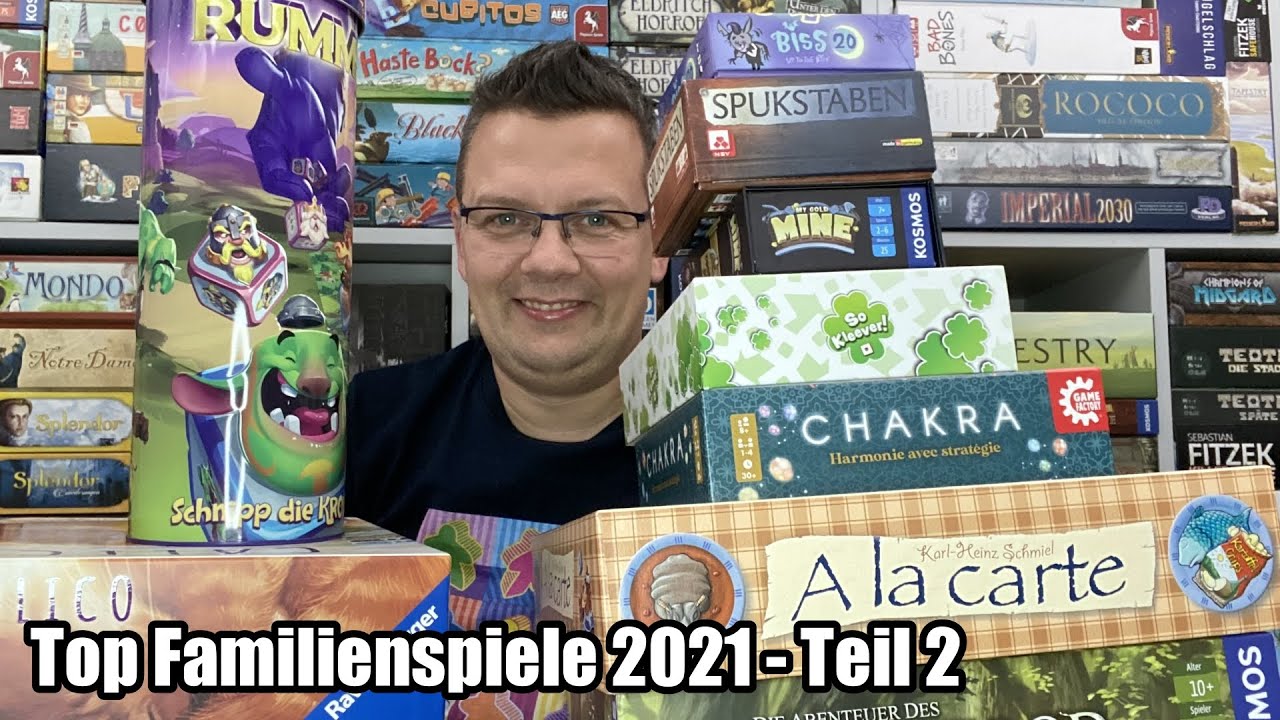 Top Familienspiele 2021 - Teil 2 - was k&ouml;nnen wir empfehlen?