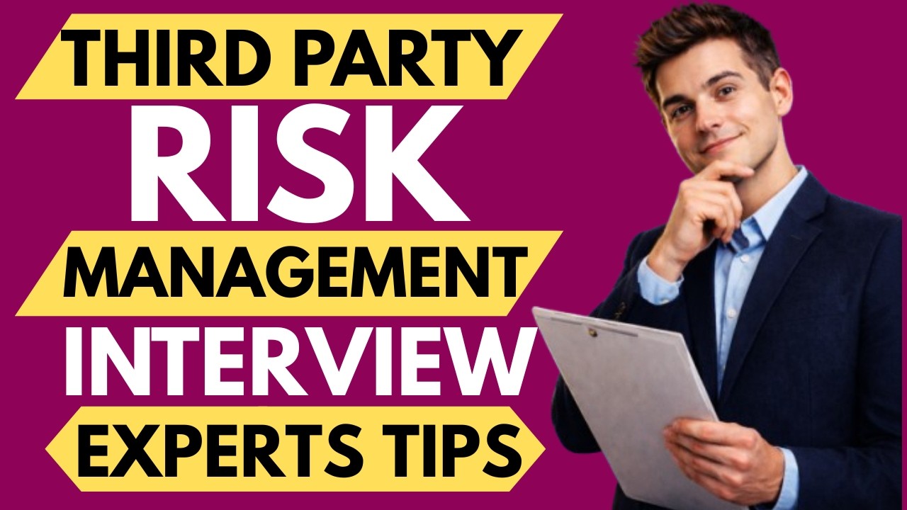 Top 45 Third Party Risk Management Interview Questions & Answers for Beginners and Experts!