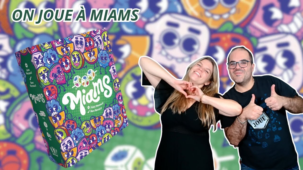 { Règles Et Partie } ON JOUE À MIAMS | Jeu De Société | Kyf Edition