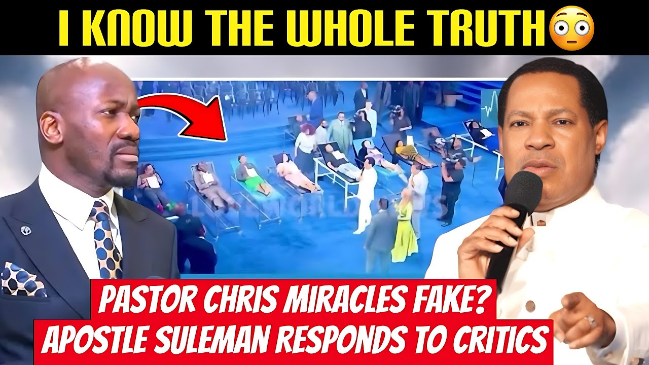 BREAKING‼️Pastor Chris ATTACKED Over Miracles😱Apostle Suleman RESPONDS To Pastor Chris Critics🔥