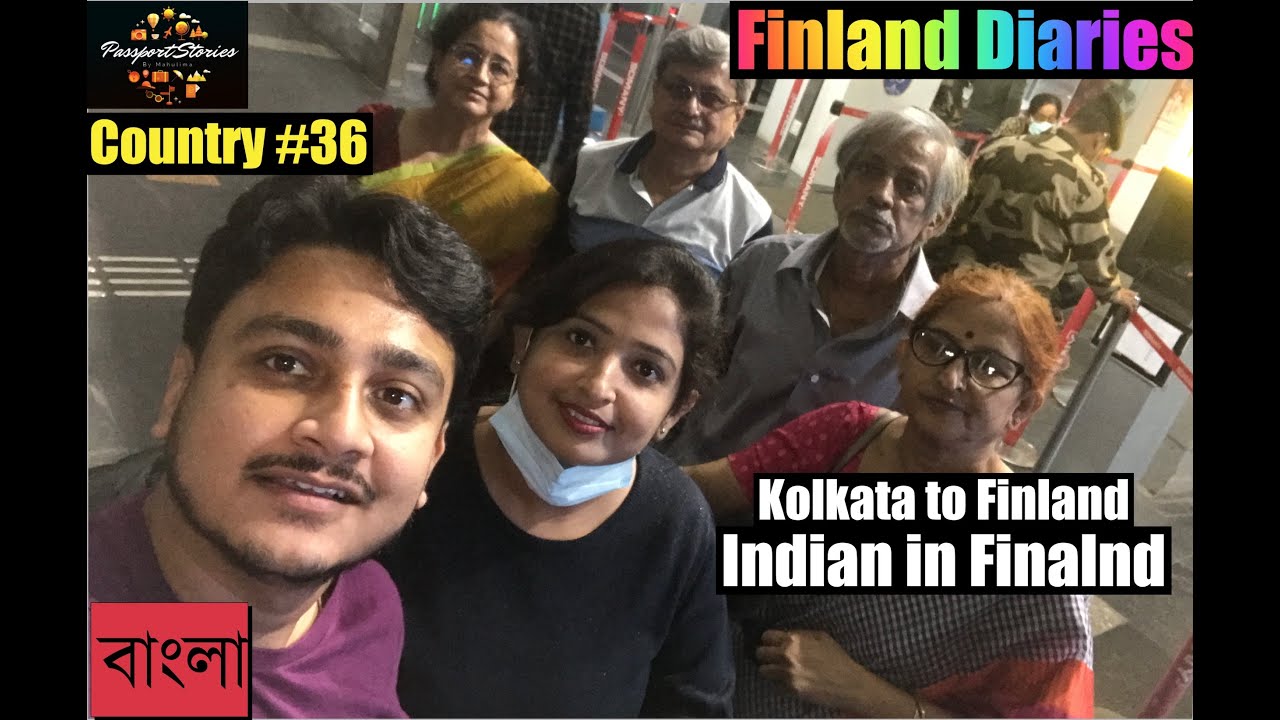 India to Finland ||Bengali Vlog ||Indian in Finalnd||Kolkata to Finalnd ||Solo Travel ||Bengali Girl