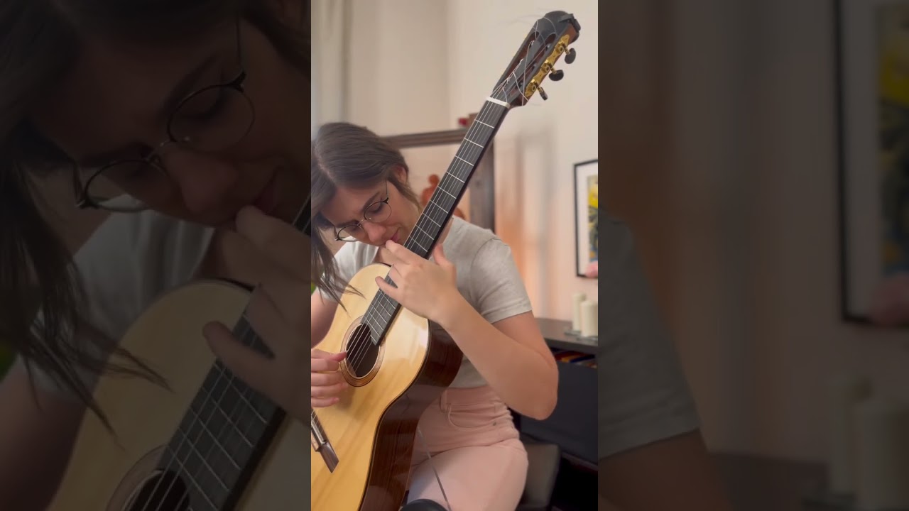 The Last of Us theme song BUT on classical guitar