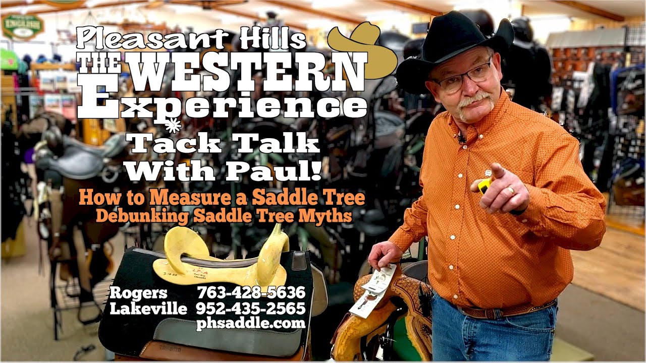 How to Measure a Saddle Tree, Debunking Saddle Tree Myths, Tack Talk with Paul