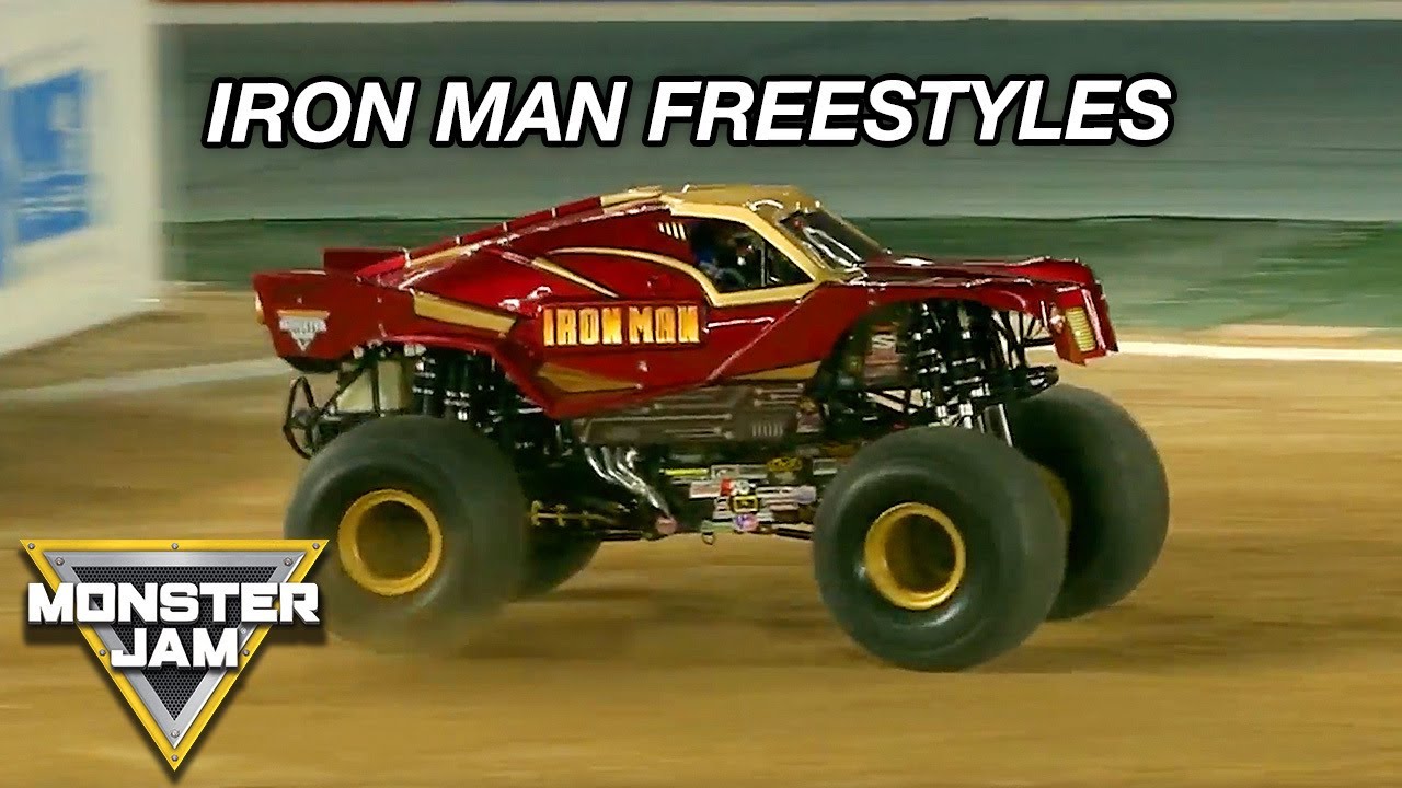 Marvel’s Iron Man Freestyle Highlights | Monster Jam