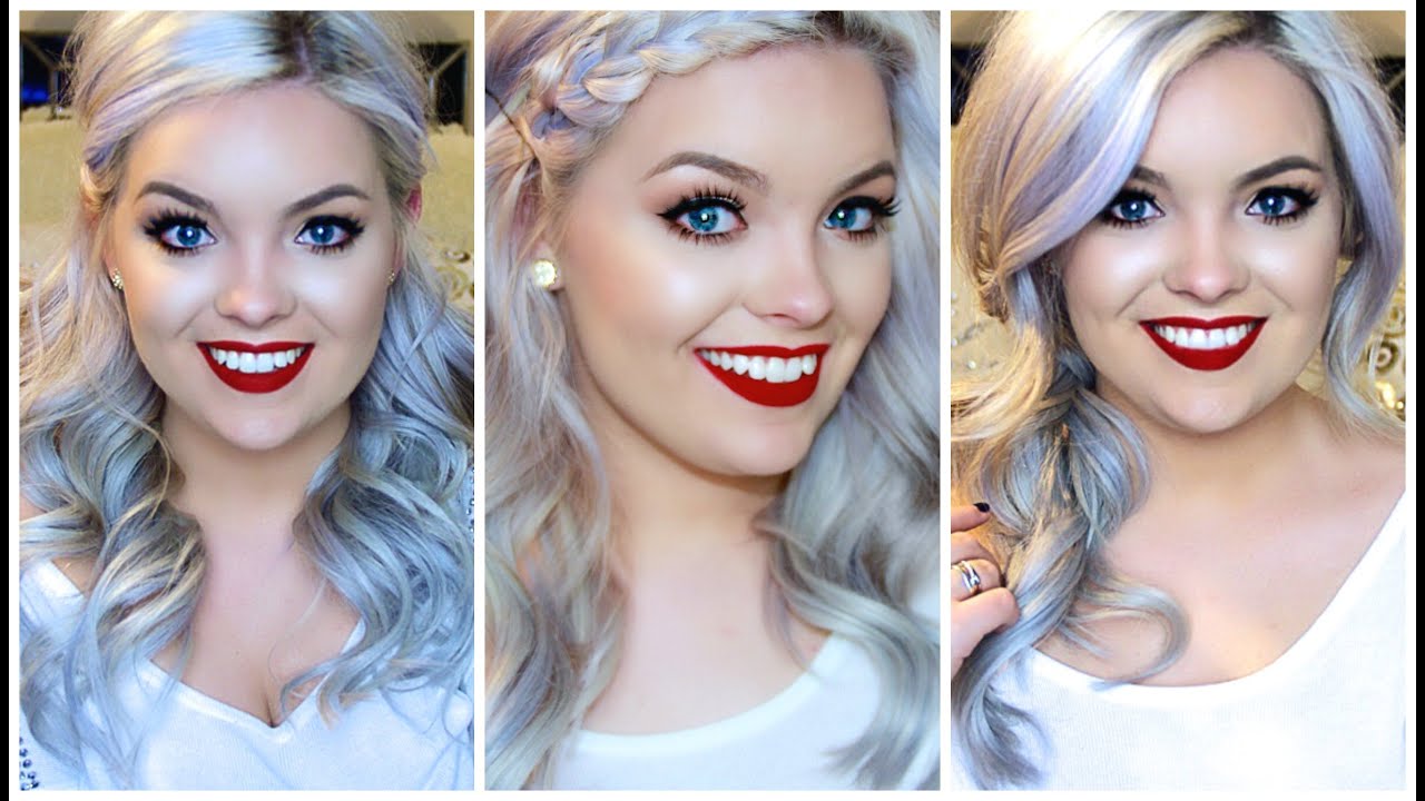 How To: Holiday Hairstyles (with Hair Extensions!)