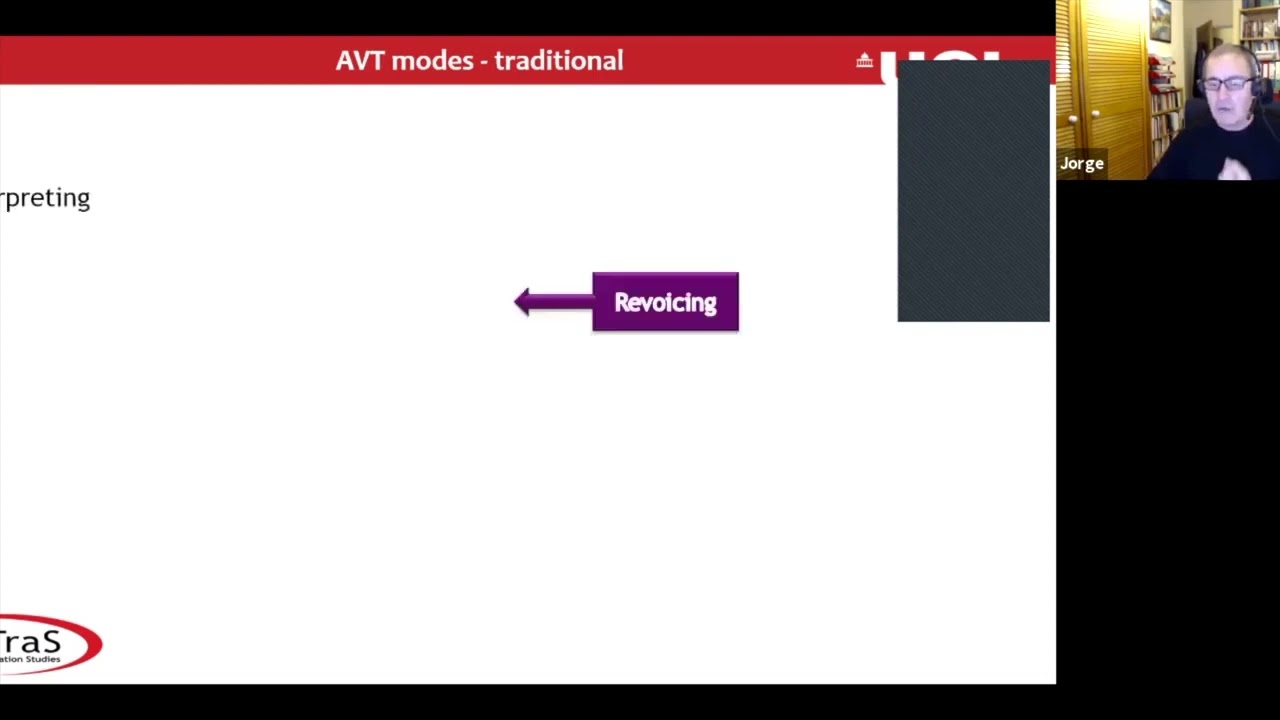 Audiovisual Translation with Professor Jorge Díaz Cintas  Class 1