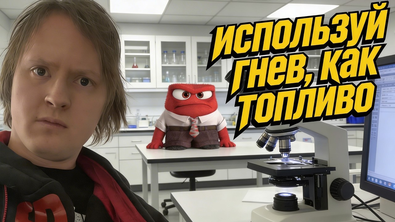 Используй негатив как топливо. База.