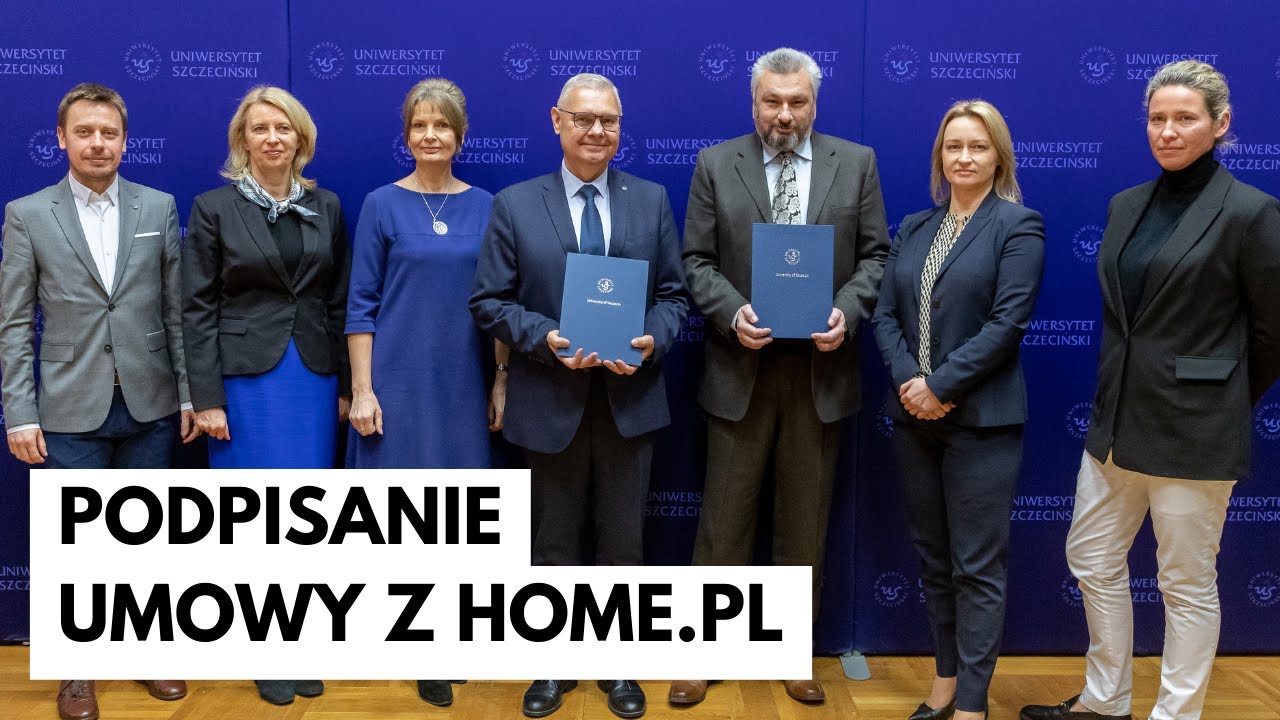 Podpisanie umowy z home.pl