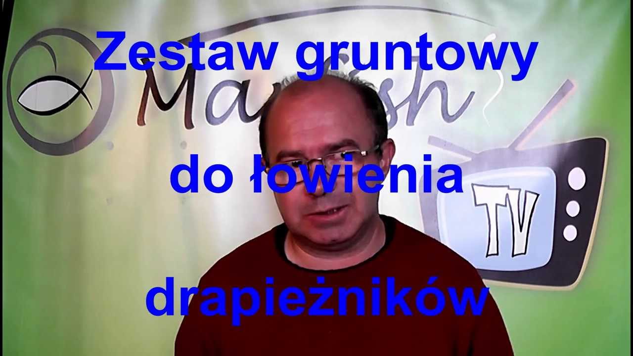 Zestaw gruntowy do łowienia drapieżników - wędkarstwo