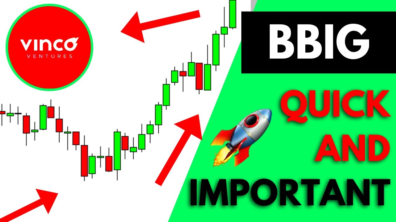 🚨 BBIG Stock (Vinco Ventures Stock) | BBIG STOCK PREDICTIONS! BBIG STOCK TRADING STOCK MARKET $BBIG