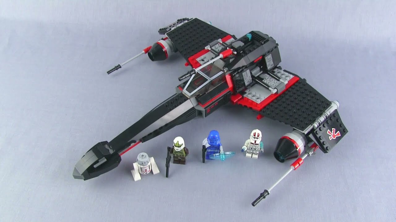 🔄 LEGO Star Wars 2013 JEK-14's Stealth Starfighter review! 75018 re upload