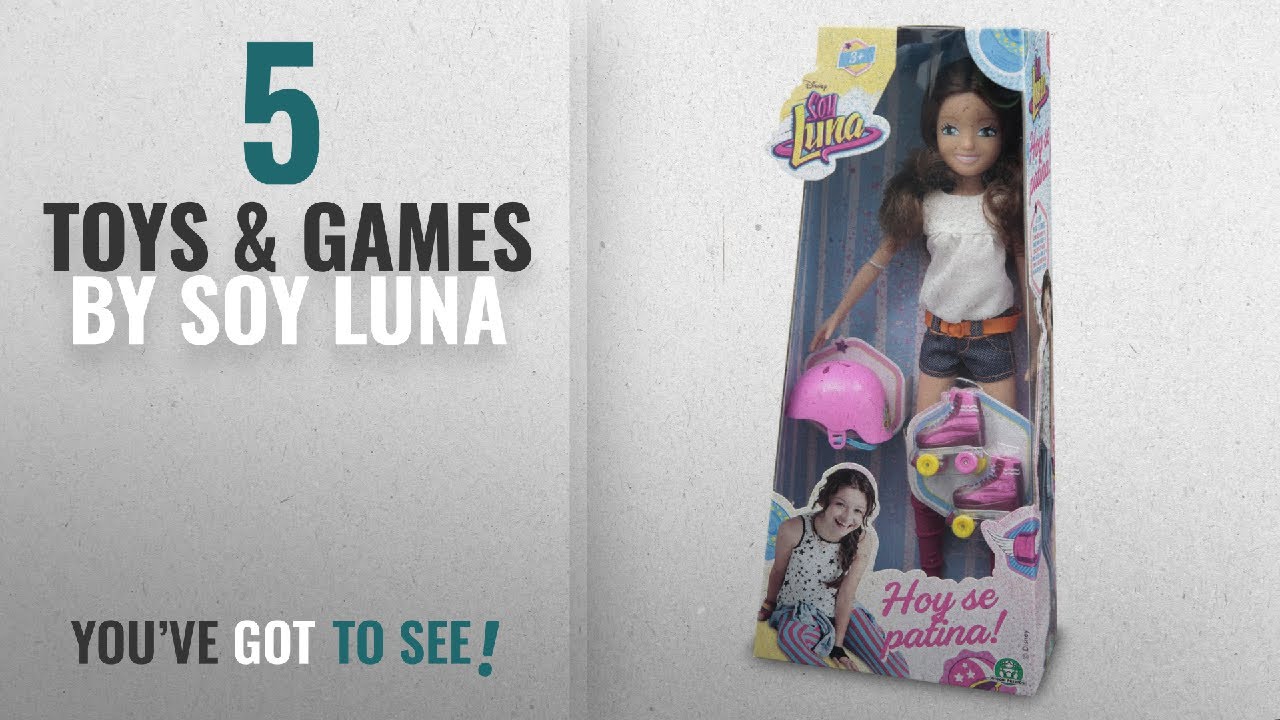 Top 10 Soy Luna Toys & Games [2018]: Soy Luna Disney Doll with Skates and Helmet
