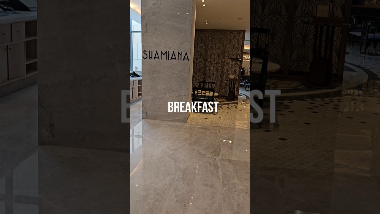 Shamiana Restaurant Taj Amer Jaipur - Best Hotel in Jaipur #food #resturant #tajhotels #shorts
