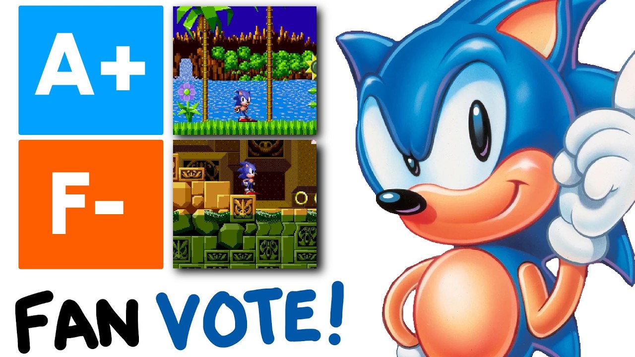 Ranking Every Sonic 1 Level By Popular Vote