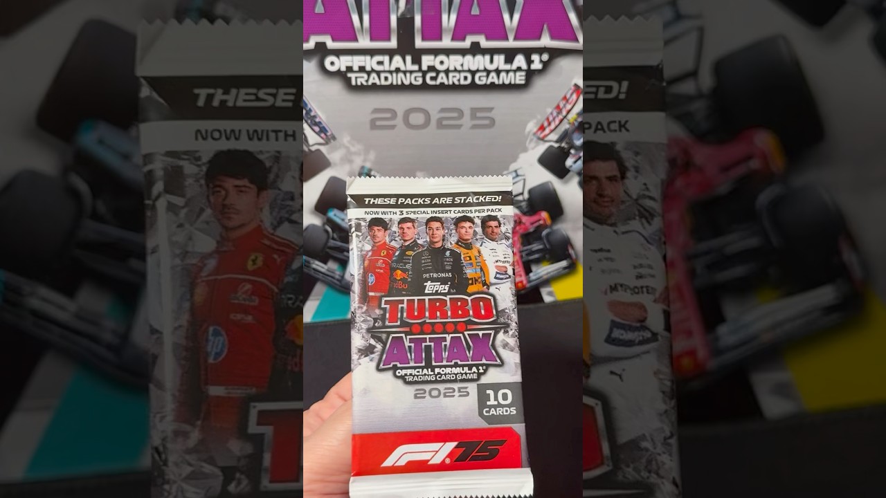 TOPPS TURBO ATTAX ##toppsuk #topps #turboattax #ytshorts #f1 #formulaone #formula1 #fdft #racingcar