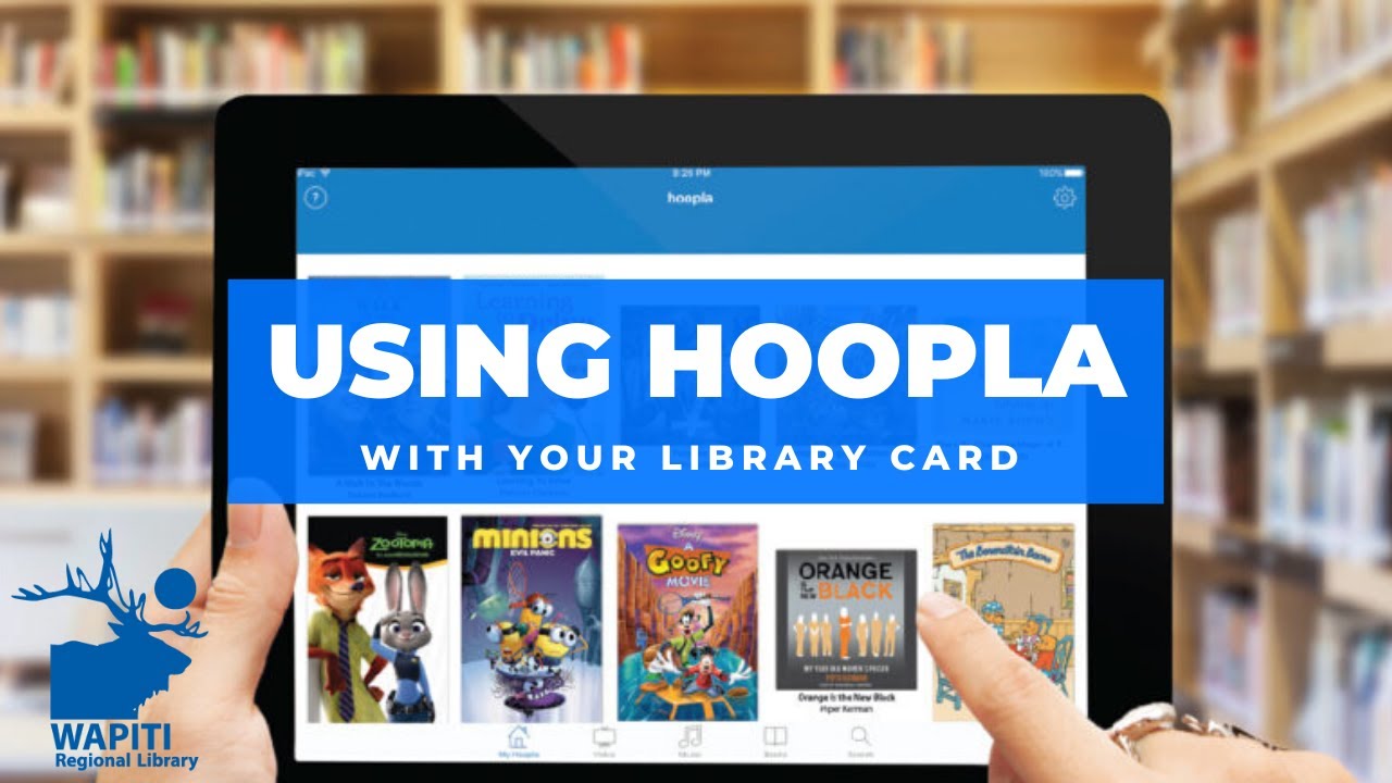 Using Hoopla With Your Library Card