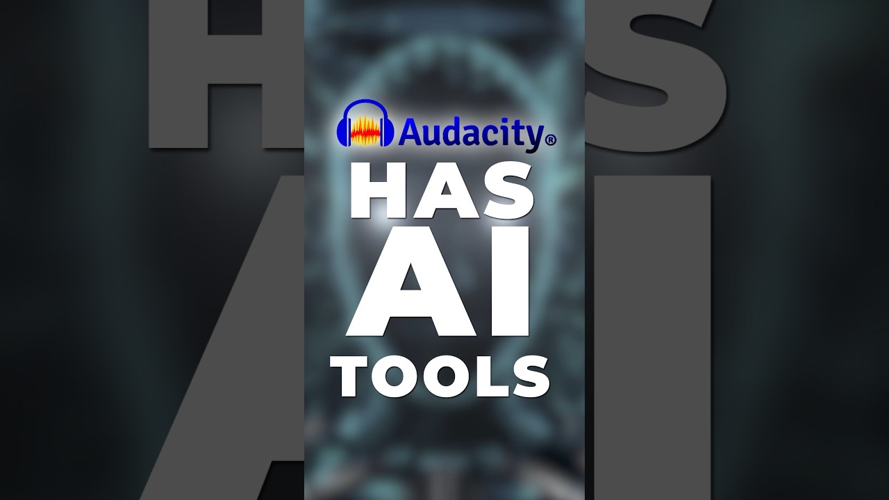 Audacity Has FREE AI Powered Tools! #ai #podcasting #audacity