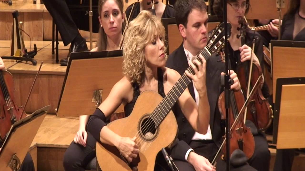 J. Rodrigo: Concierto de Aranjuez (Carmen Mª Ros, guitarra) - OSRM/Gonzalo Berná Pic, director