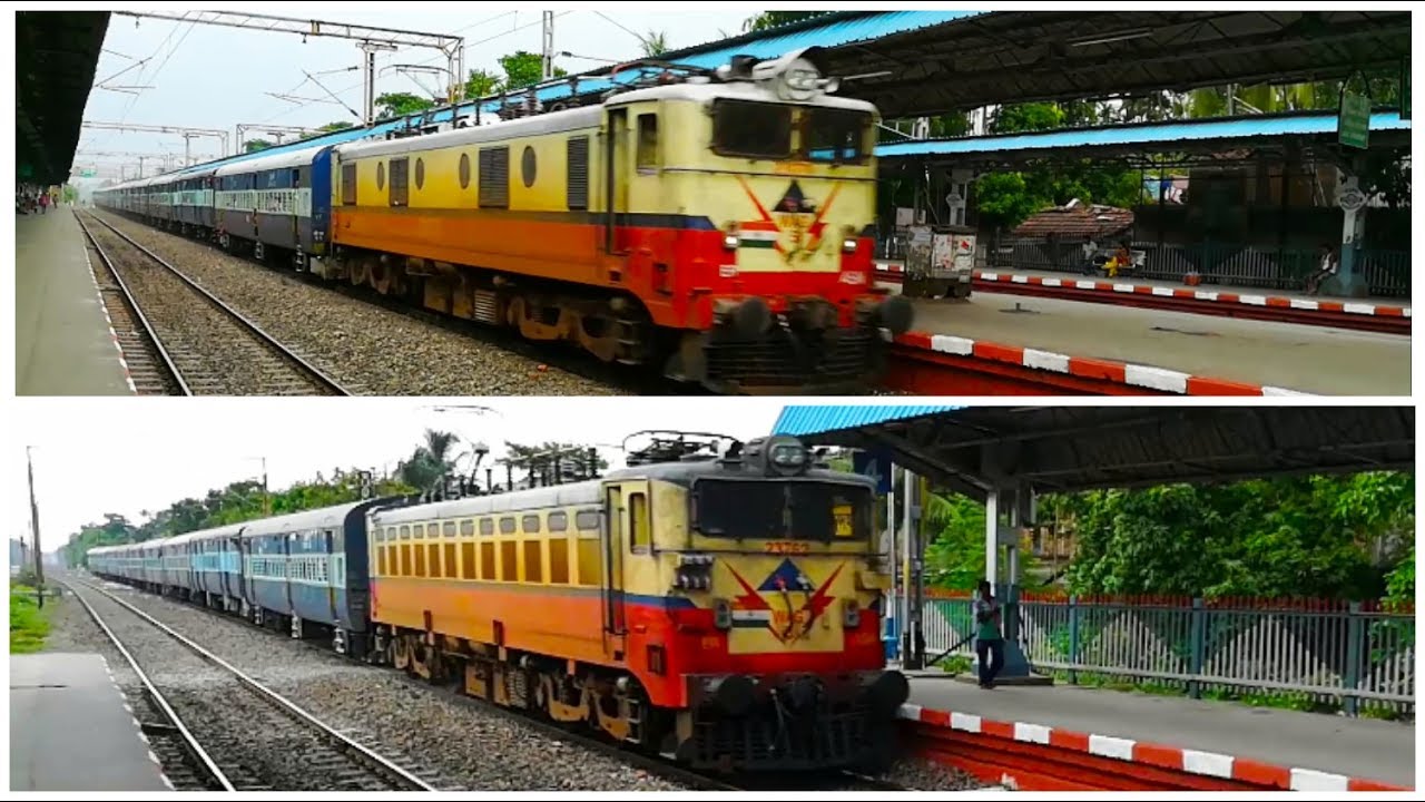 WAG5 PASSENGER SPECIAL LOCO Compilation of India Railways [Full HD]