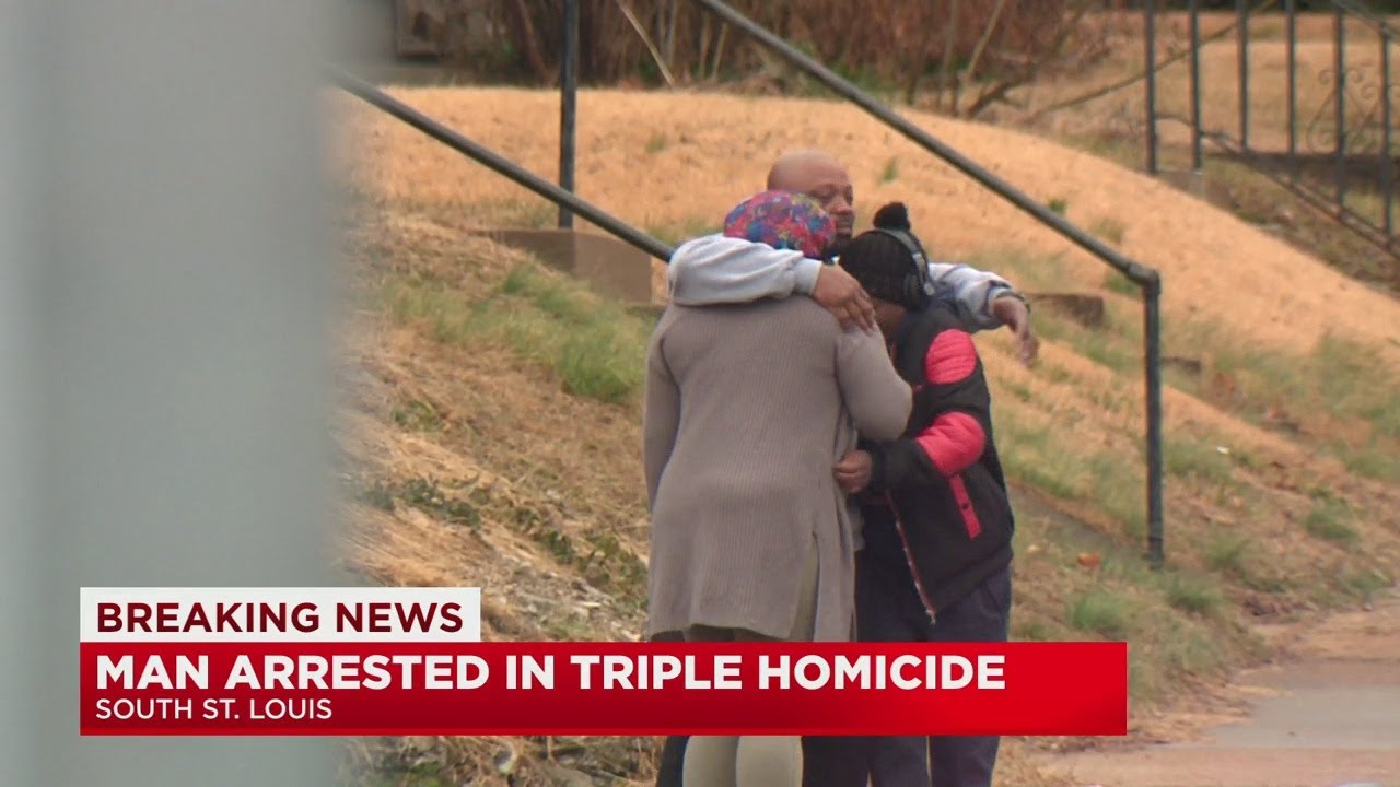 Man arrested in killings of mother and her two daughters