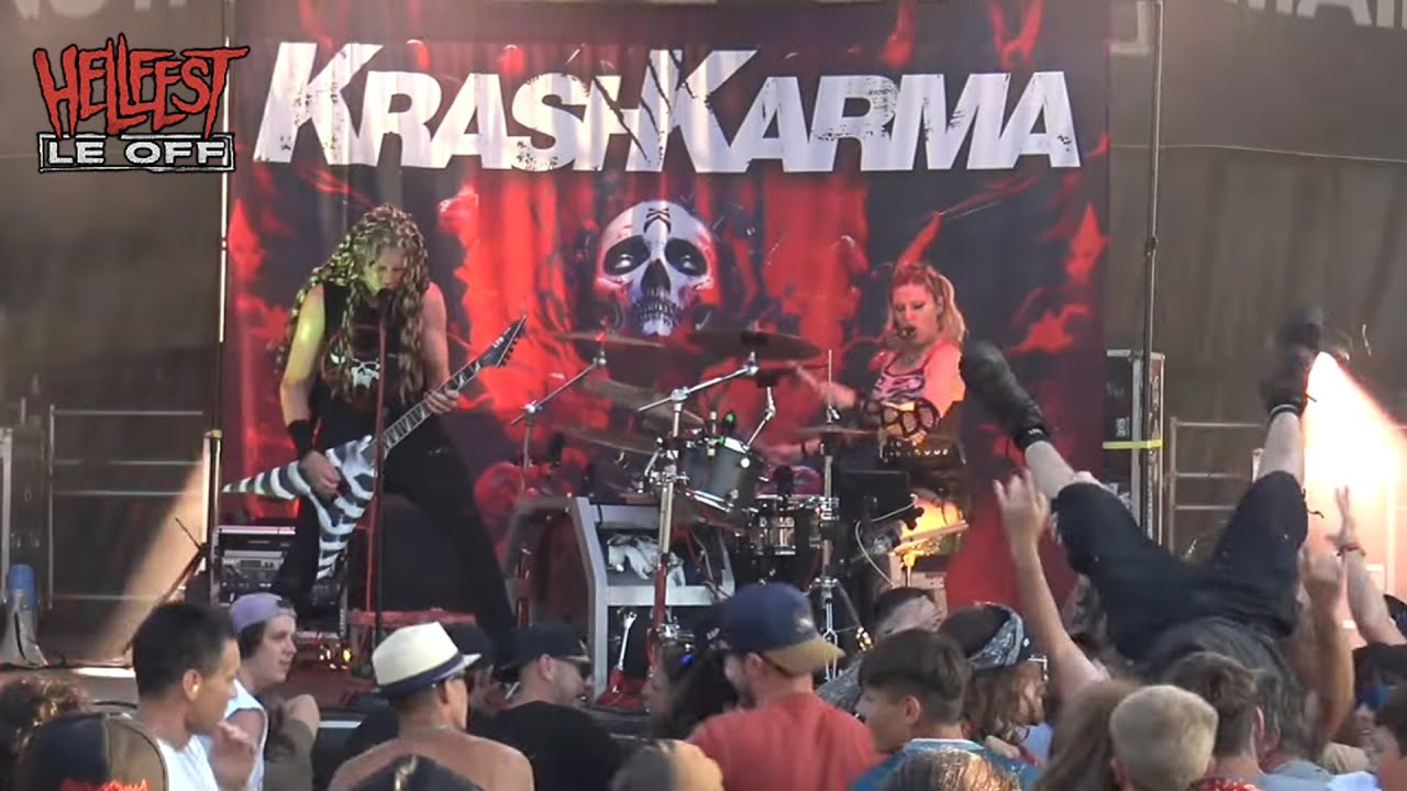 KRASHKARMA at HELLFEST Le Off Festival 2025 - Voodoo Devil Drums