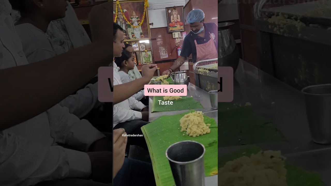 Free breakfast at Sri Vengamamba Canteen in Tirumala