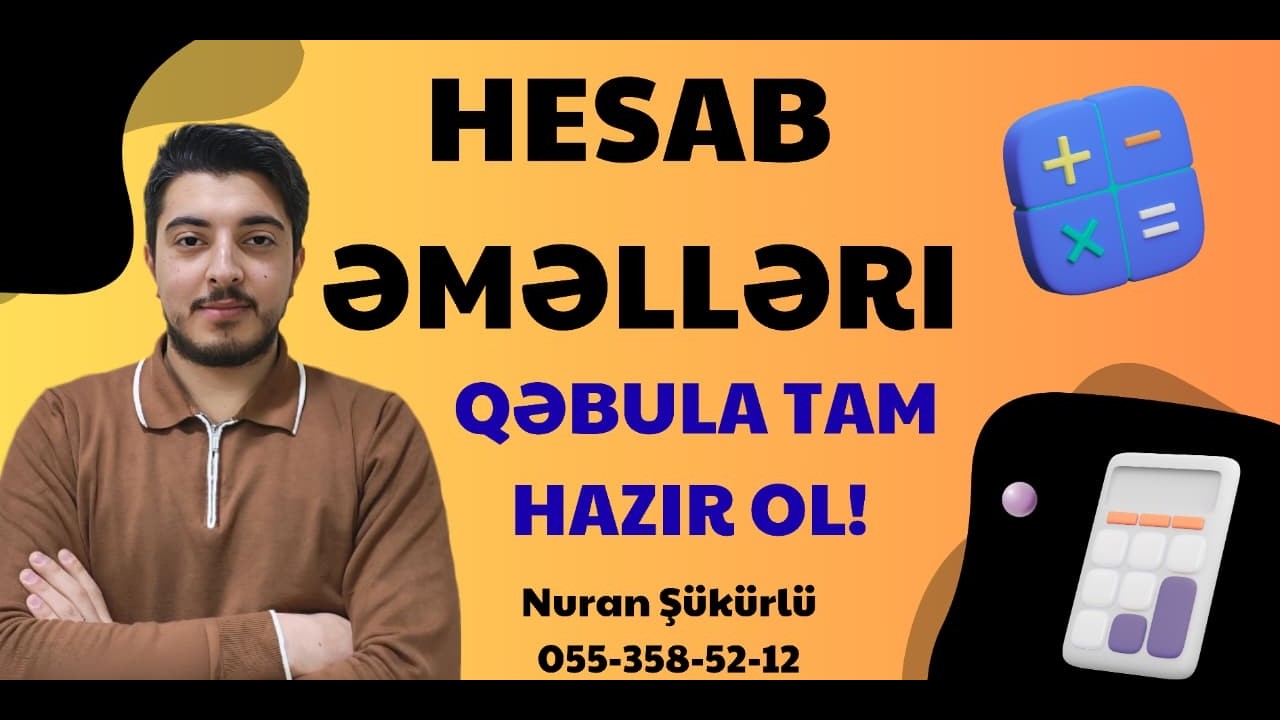 0-dan məntiq dərsləri #11 HESAB ƏMƏLLƏRİ
