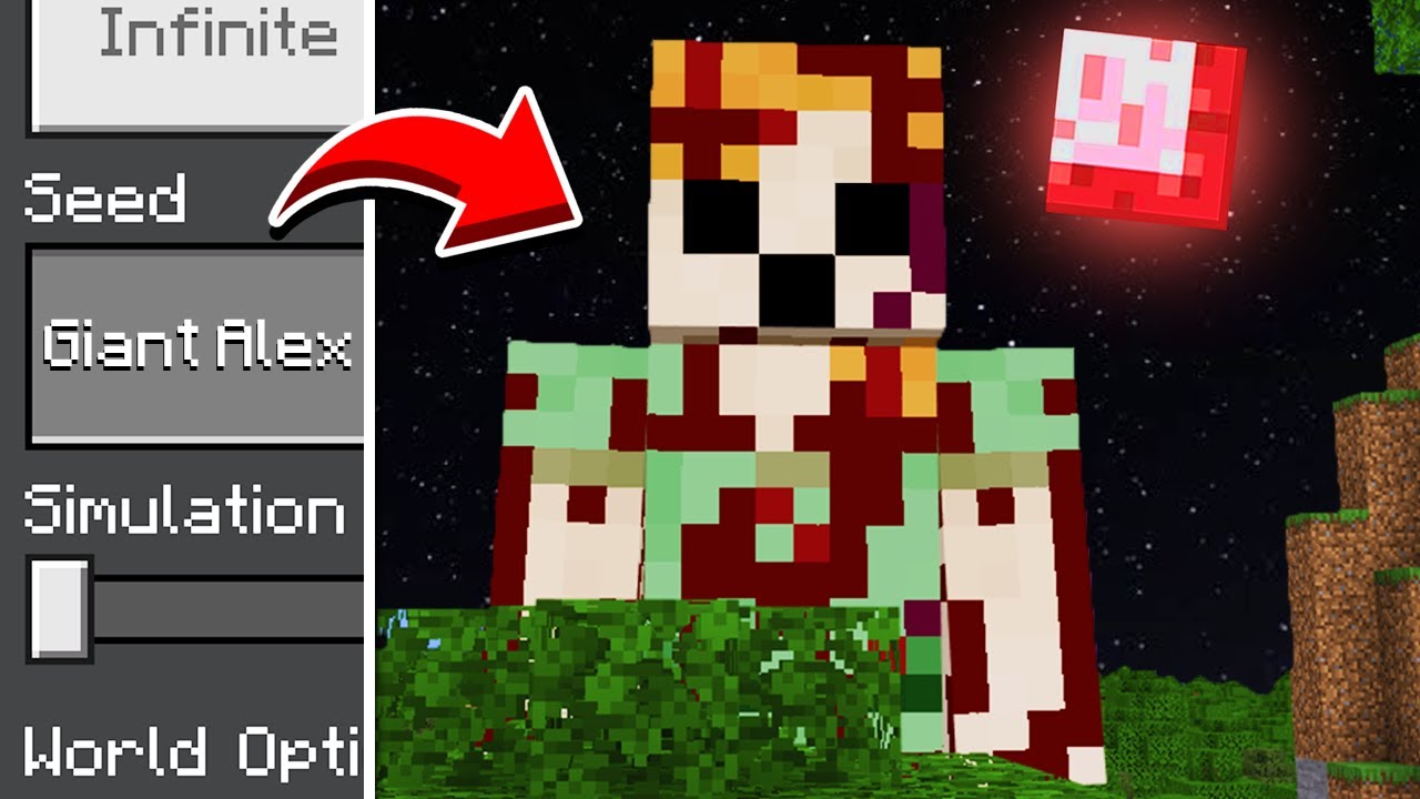 NEVER Play GIANT ALEX Seed in Minecraft *SCARY*