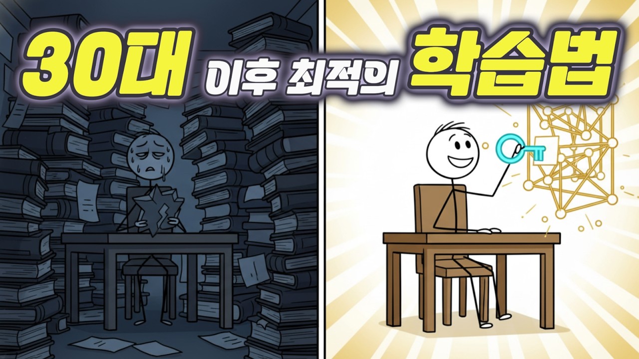 왜 어른이 되면 공부가 안 된다고 착각할까? 뇌 과학이 밝힌 30대 이후의 학습 비밀!