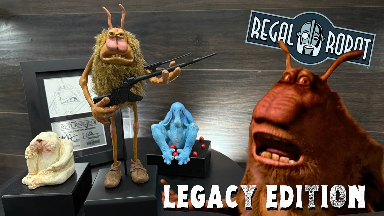 Yuzzum Concept Maquette from Return of the Jedi by Regal Robot