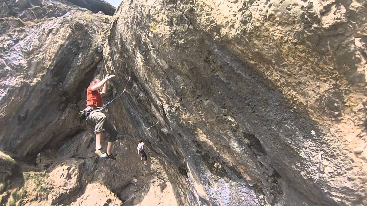 Gower Climbing Video