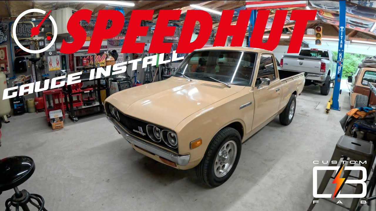 1978 Datsun 620 — установка датчика Speedhut
