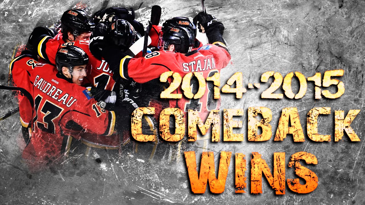 Calgary Flames Comeback Wins - 2014/2015 Season