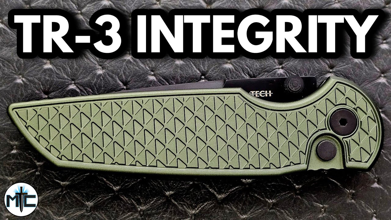 Protech MANUAL Protech TR-3 Integrity Folding Knife | Overview & Review