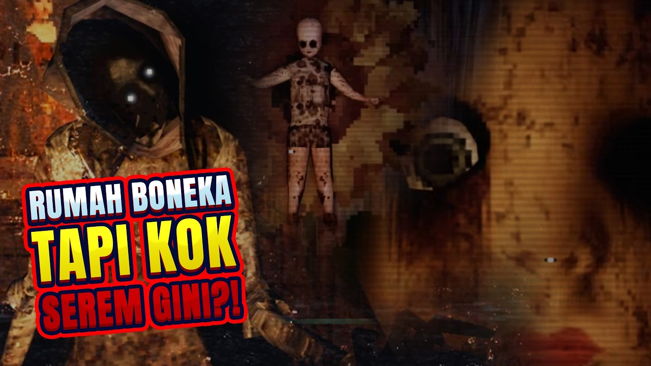 BANGUN TIDUR UDAH DI DALEM RUMAH BONEKA ANEH INI!! | DOLLHOUSE BLOODSHED | ROBLOX