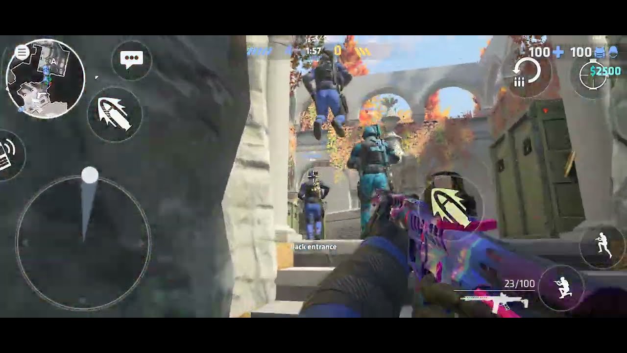 Стрельба в Critical ops