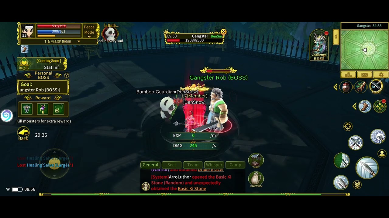 Ruler Of The Land Yulgang Mobile Dungeon Boss