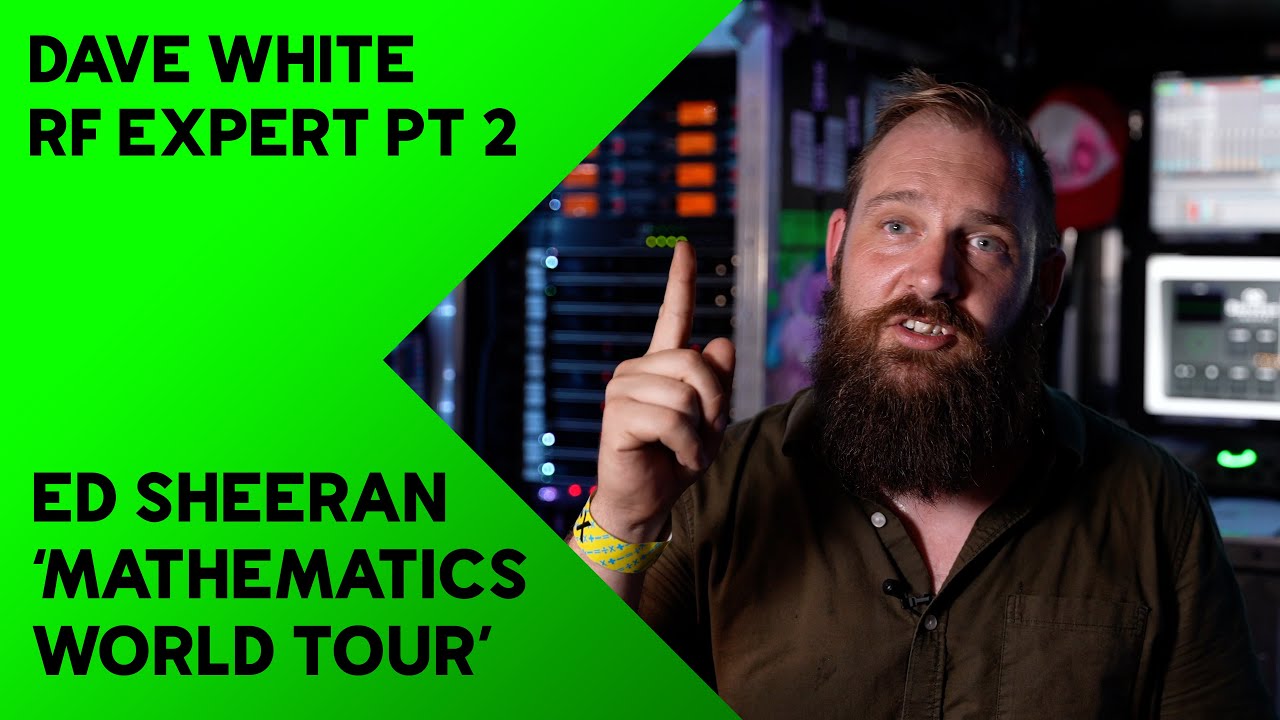 RF On The Road with Dave White |  @EdSheeran's Mathematics World Tour (Video 2/2)
