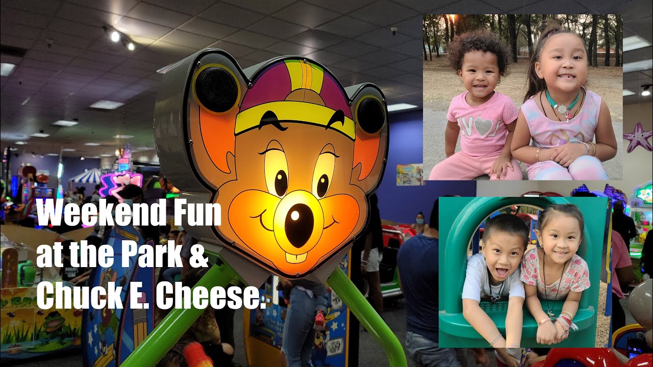 Weekend Full of Fun | Park and Chuck E. Cheese | Kids Crew