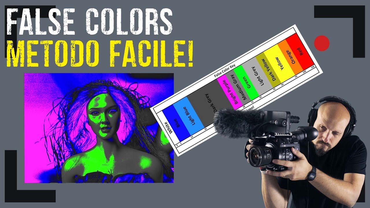 FALSE COLOR spiegato easy!
