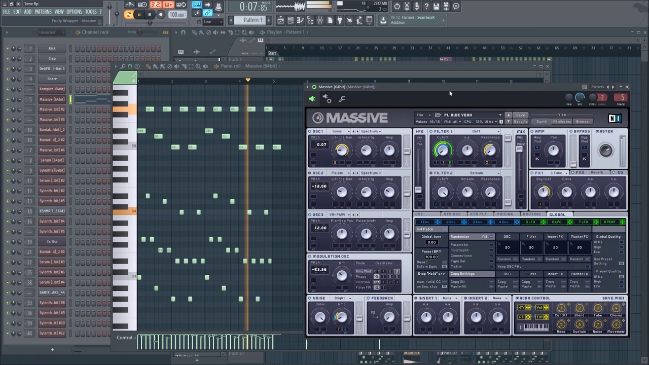 [FREE FLP] FUTURE BASS Song | FL Studio 12 |  [Illenium Style]