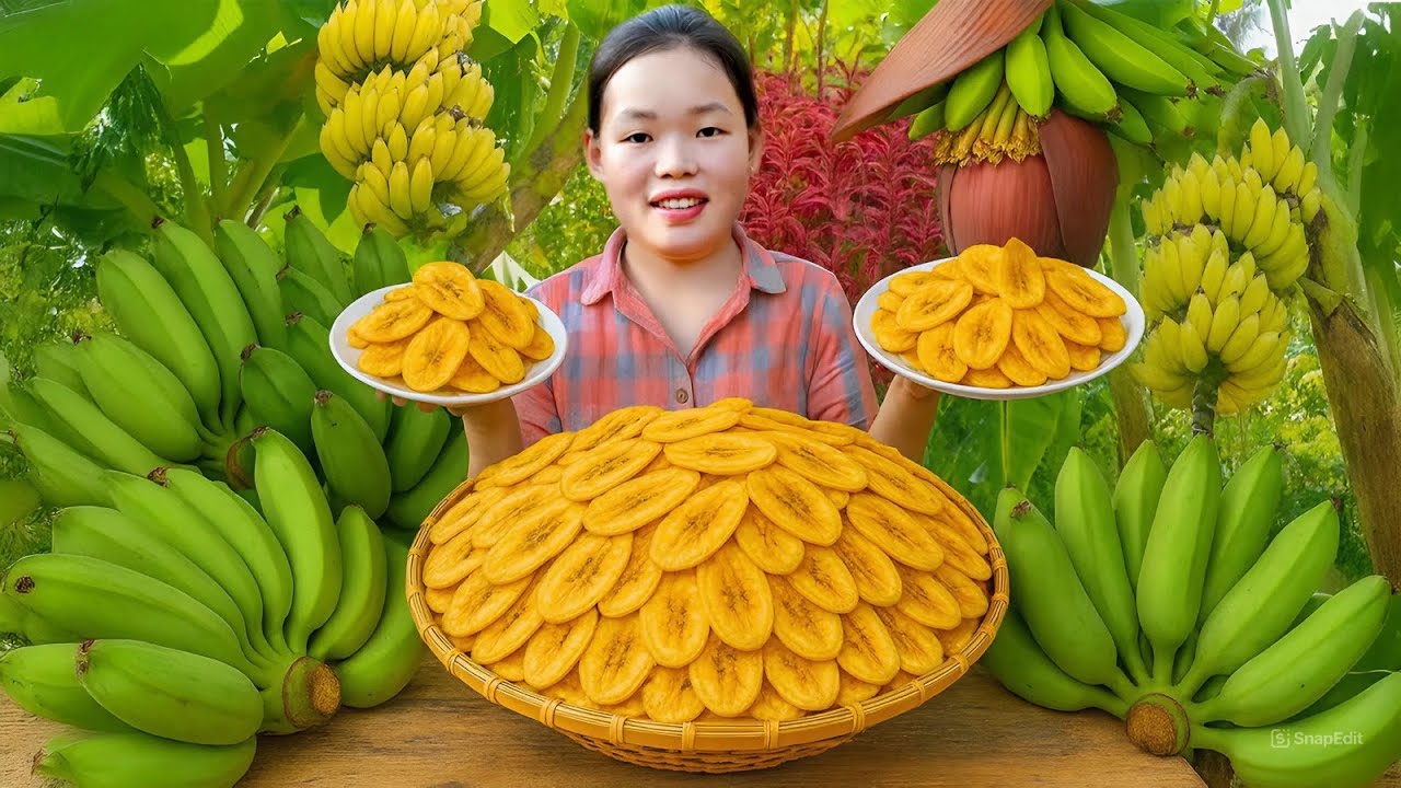 How to Make Super Delicious Banana Cake - Pet Care - Countryside Life | Trieu Mai Huong