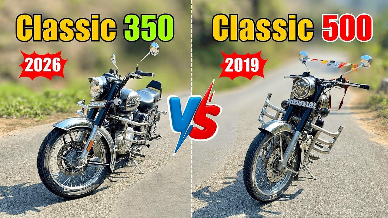 Classic 350 (NEW GEN) VS Classic 500 (OLD GEN) | Riding & Ownership Review🔥